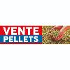 Banderole publicitaire VENTE DE PELETS