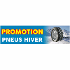 Banderole publicitaire ARRIVAGE PNEUS HIVER