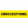 Banderole publicitaire CONVOI EXCEPTIONNEL