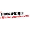 Banderole publicitaire FÊTE DES GRANDS-MÈRES