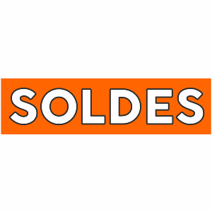 Banderole publicitaire SOLDES