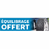 Banderole publicitaire ÉQUILIBRAGE OFFERT