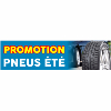 Banderole publicitaire PROMOTION PNEUS ÉTÉ