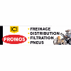 Banderole publicitaire ICI PROMOS FREINS, DISTRIBUTION, FILTRATION, PNEUS