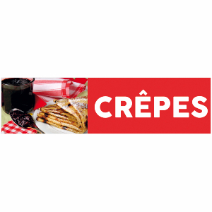 Banderole publicitaire CRÊPES